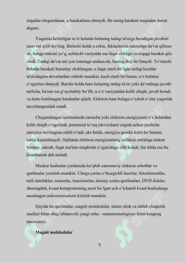 Nano texnalogiya 7