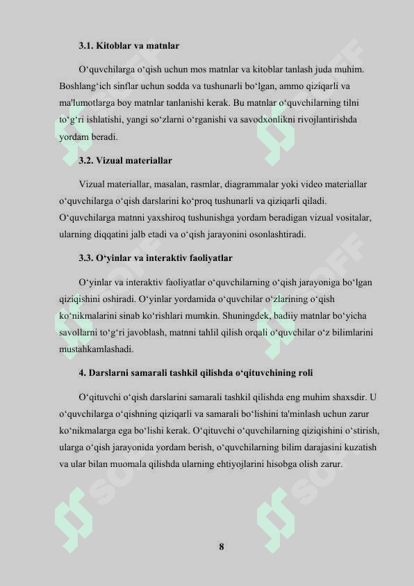 O'qish darslarida she'r o'tish uslubiyati 8