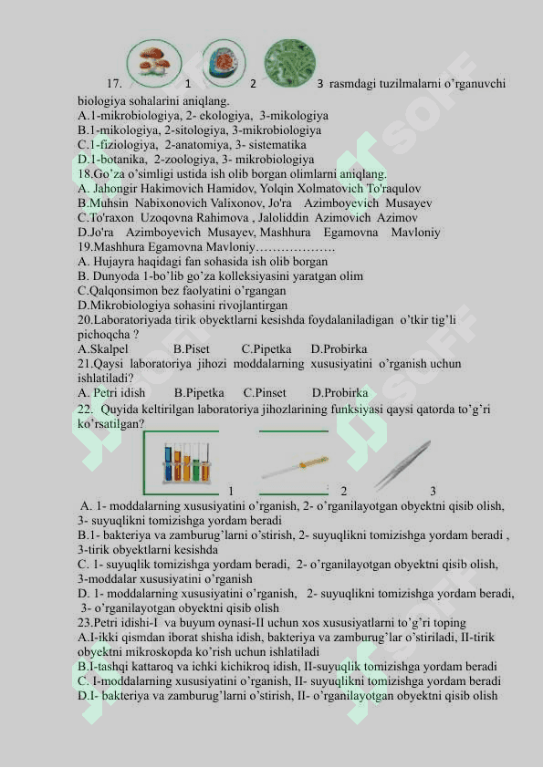 5-sinf mavzulashtirilgan yangi testlar 2025 4