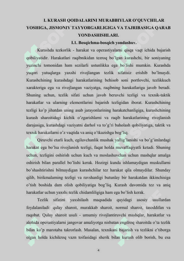 o'quv bosqichida kurash qoidalarini o'rgatish va tushuntirish metodikasi 4