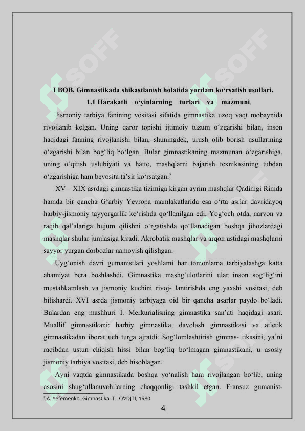 Sport gimnastikasida muvozanatni oshirish usullari 4