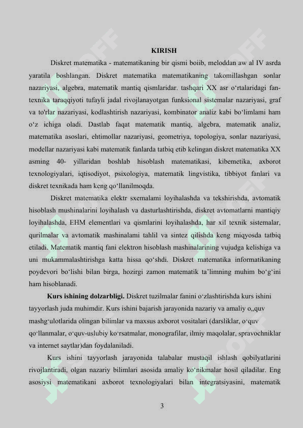 O'rmon, daraxtlar va ularning xossalari 2