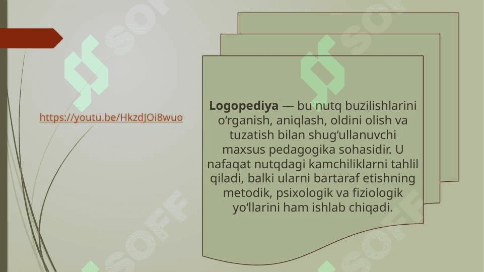 Logopediya tarixidan(klaster usulida yoritib berish) 3