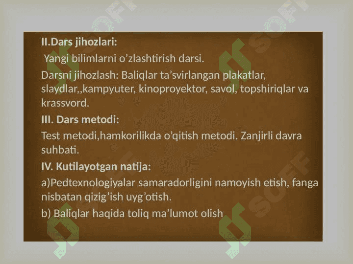 Baliqlarning nerv sistemasi va sezgi organalari 3