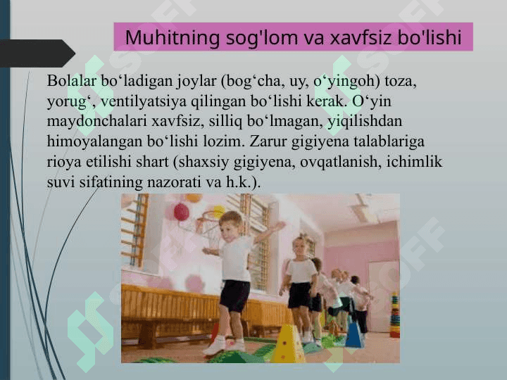 Maktabgacha yoshdagi bolalarni jismoniy tomondan sog'lom qilib tarbiyalashning shart-sharoitlari 3