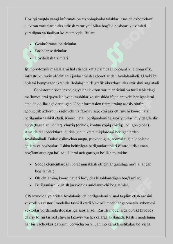GEOGRAFIK AXBOROT TIZIMI 3