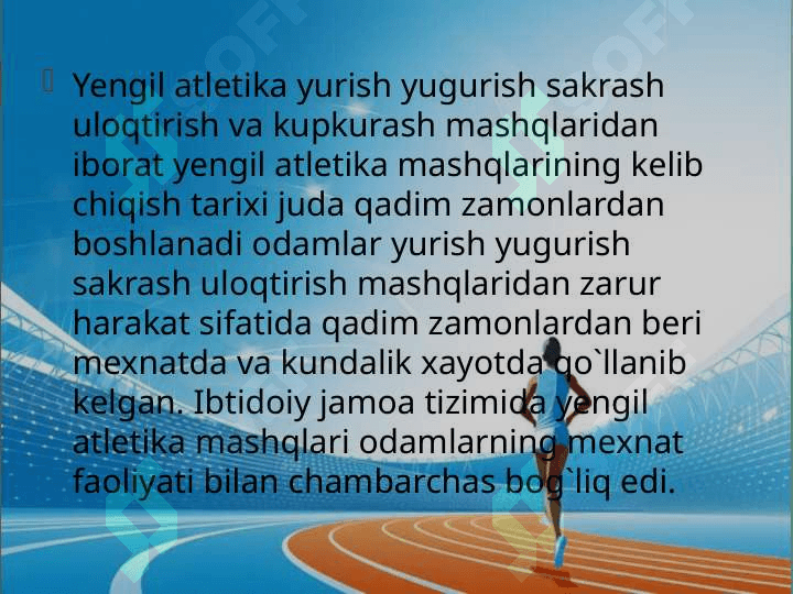 Yengil atletika bilan shug‘ullantirish va uni o‘rgatish asoslari 3