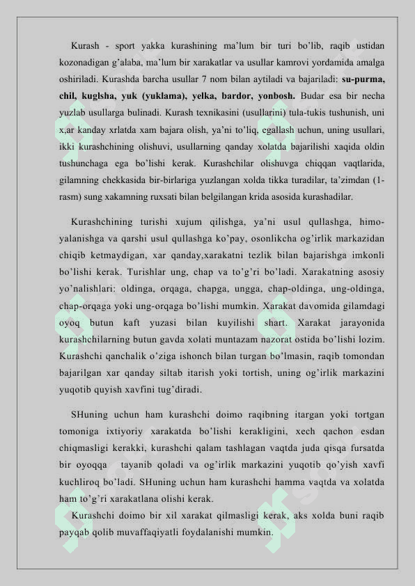 KURASH TURLARINING TEXNIKASI VA TAKTIKASI 3