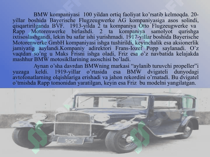 BMW kompaniyasi 3