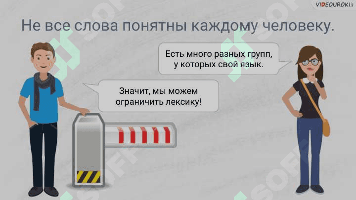 Лексика русского языка с точки зрения сферы употребления 7
