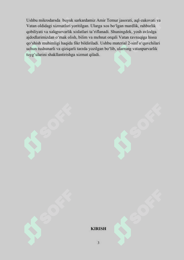"Buyuk sarkarda Amir Temur" Mavzusida dars ishlanmasi (mikrodars)) 3