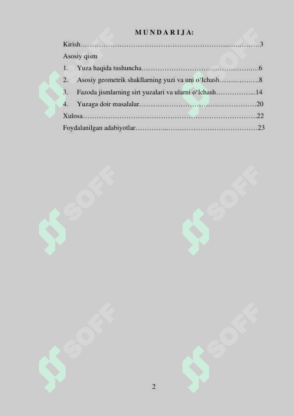 YUZA HAQIDA TUSHUNCHA KURS ISHI.pdf 2