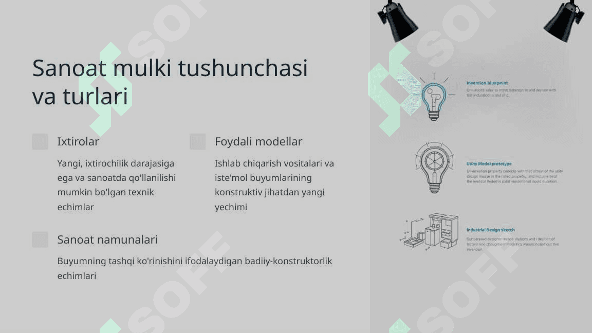 Sanoat mulkiga bo'lgan huquq 2
