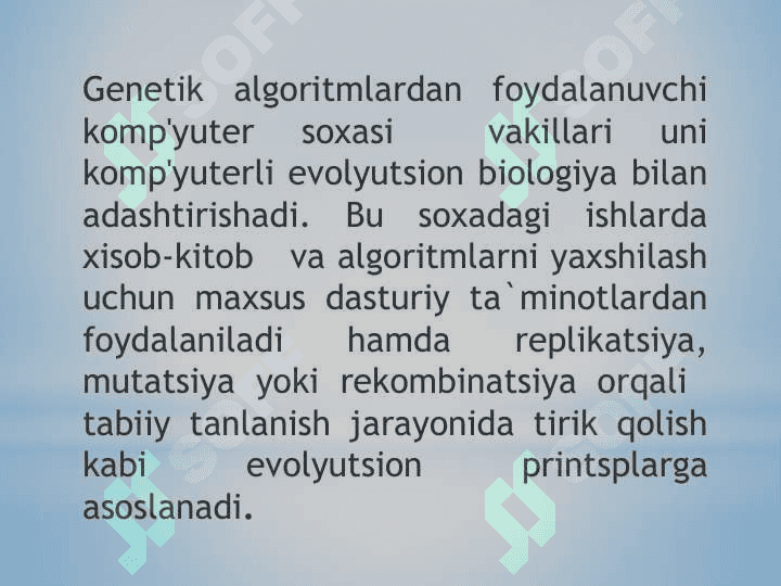 Evolyutsion biologiya. Biologik xilma-hillikni baholash 8