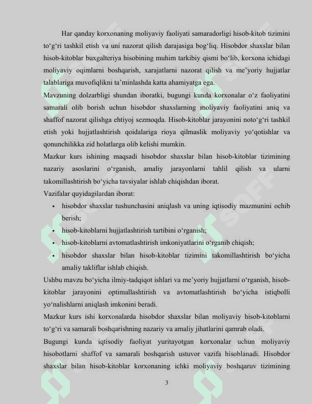 Korxonada hisobdor shaxslar bilan hisob-kitoblar hisobi 3
