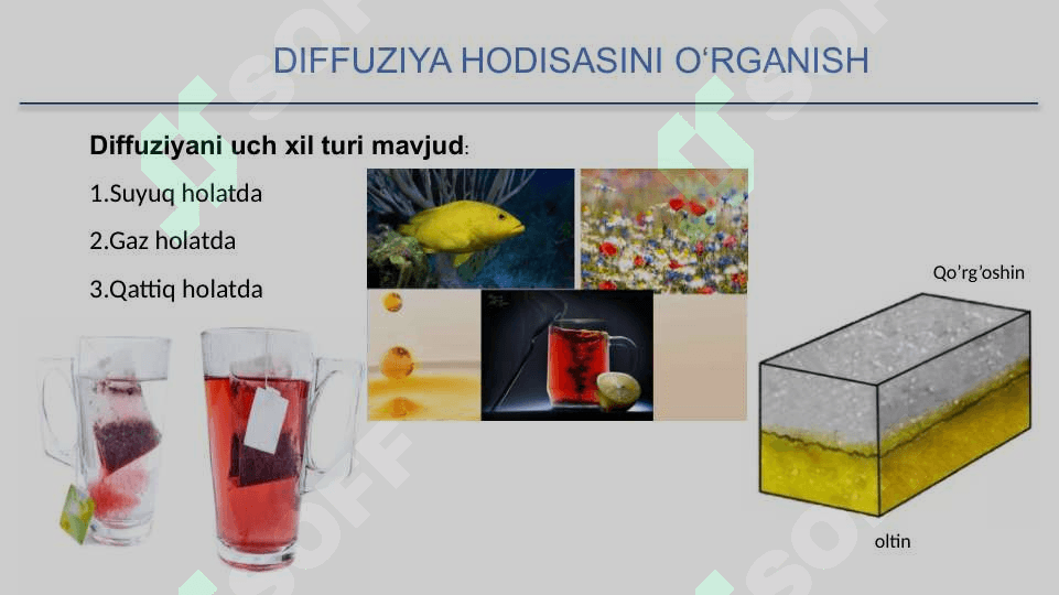 DIFFUZIYA  HODISASI 3