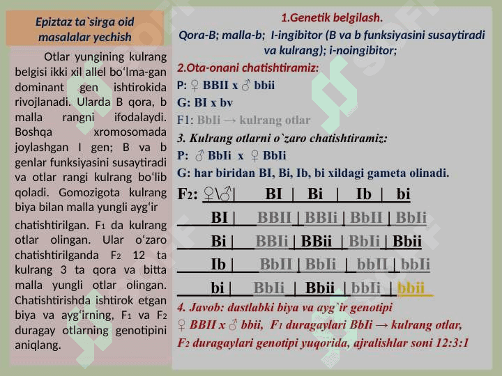 GENLARNING EPISTAZ TA`SIRIGA DOIR 4