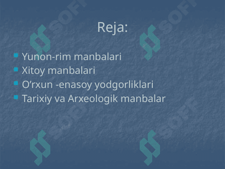 Yunon tarixchilari asarlarida qadimgi O’rta osiyo tarixi masalasining yaratilishi 2
