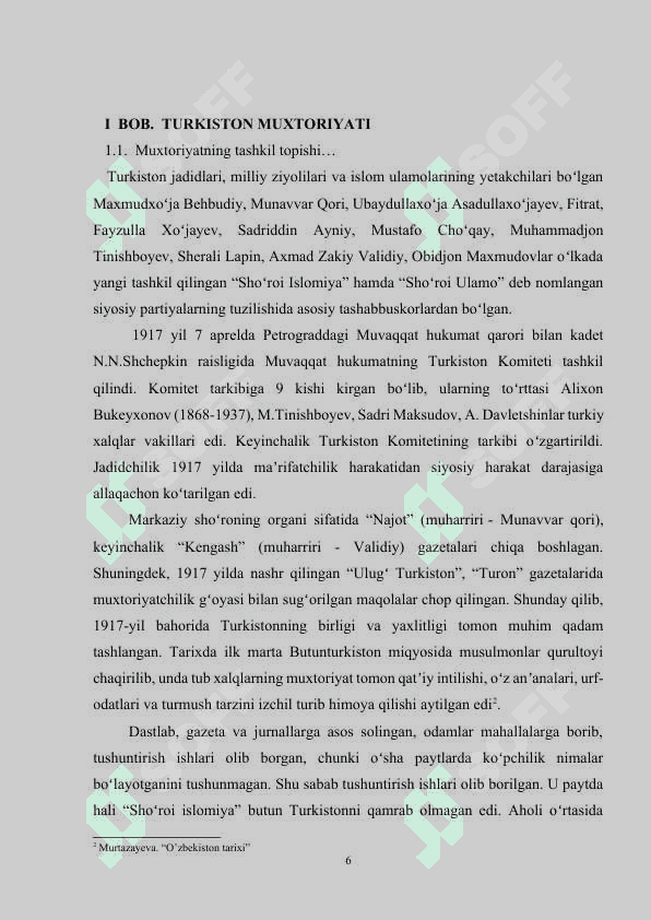 Turkiston muxtoriyati 6