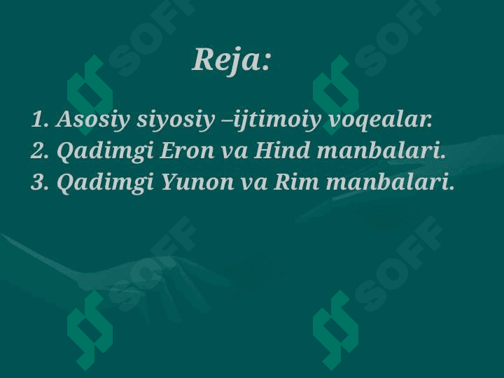O`rta osiyo tarixiga oid eng qadimgi manbalar 2