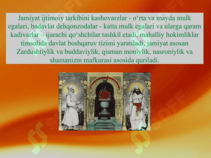 Ilk o‘rta asrlar o‘zbek davlatchiligi ijtimoiy-siyosiy, iqtisodiy va madaniy hayot 4