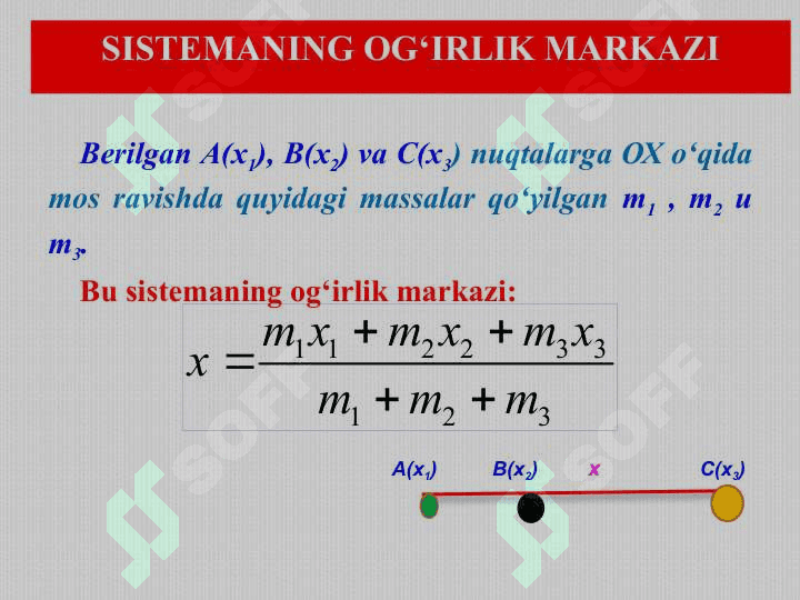 Tekislikda koordinatalar sistemasi. Ikki toʻgʻri chiziq orasidagi burchak. Toʻgʻri  chiziqning parallellik va perpendikulyarlik alomatlari. Nuqtadan toʻgʻri chiziqgacha masofa. 7