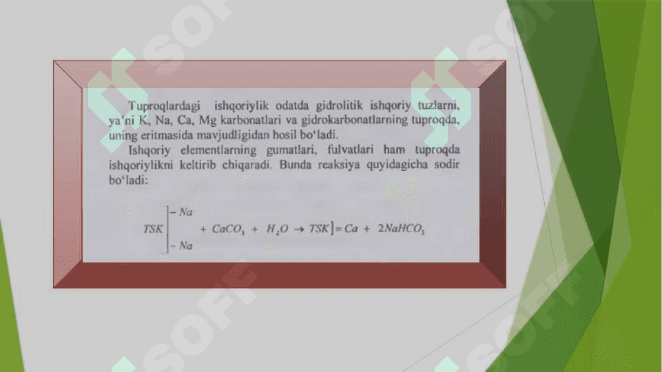 Tuproq kimyosi taqdimot 8