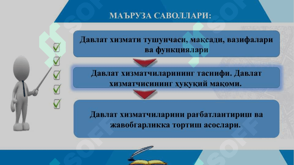Давлат хизмати. Давлат хизматчилари – маъмурий ҳуқуқ субъекти сифатида 2