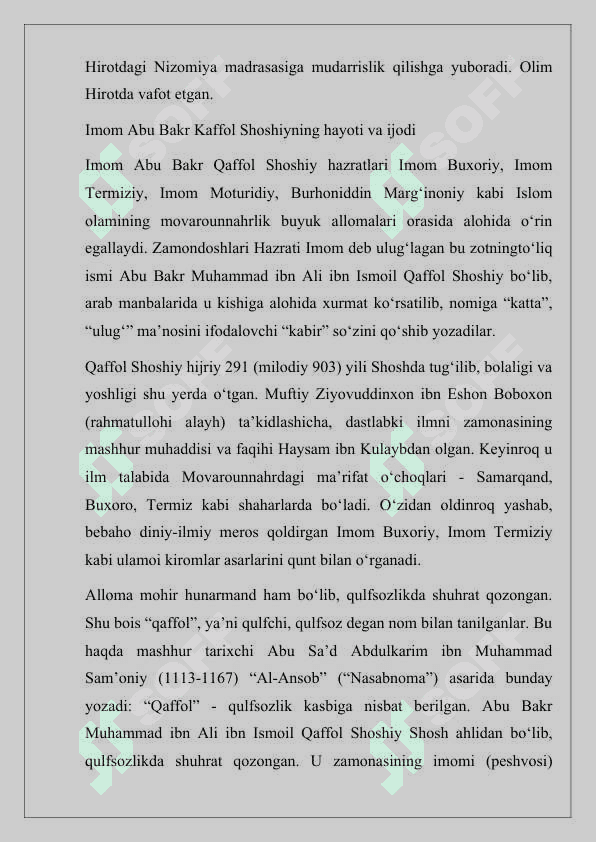 QAFFOL ASH SHOSHIY HAYOTI VA IJODI 5