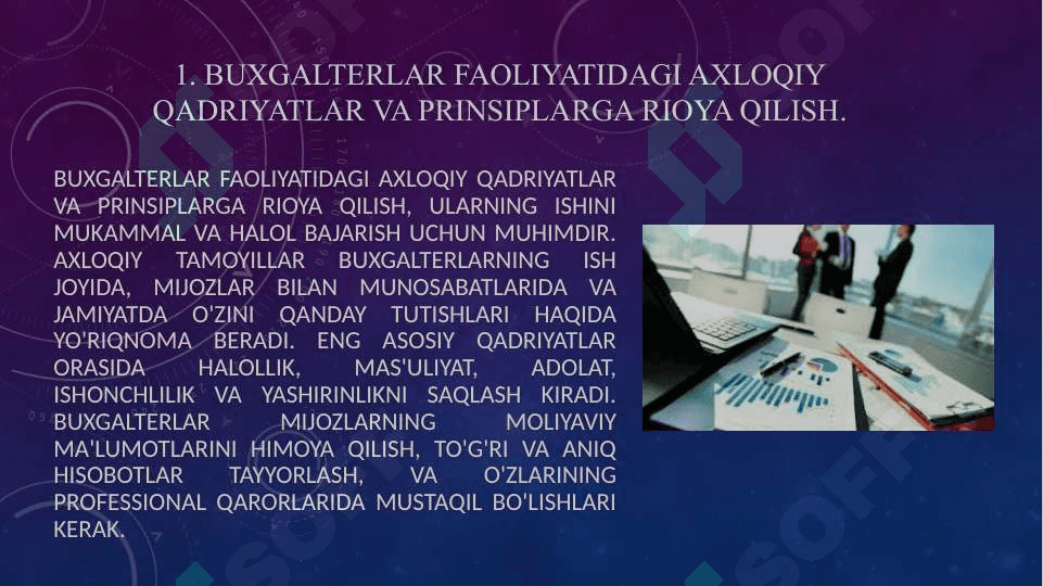 Buxgalterlar professional axloq kodeksi. 3