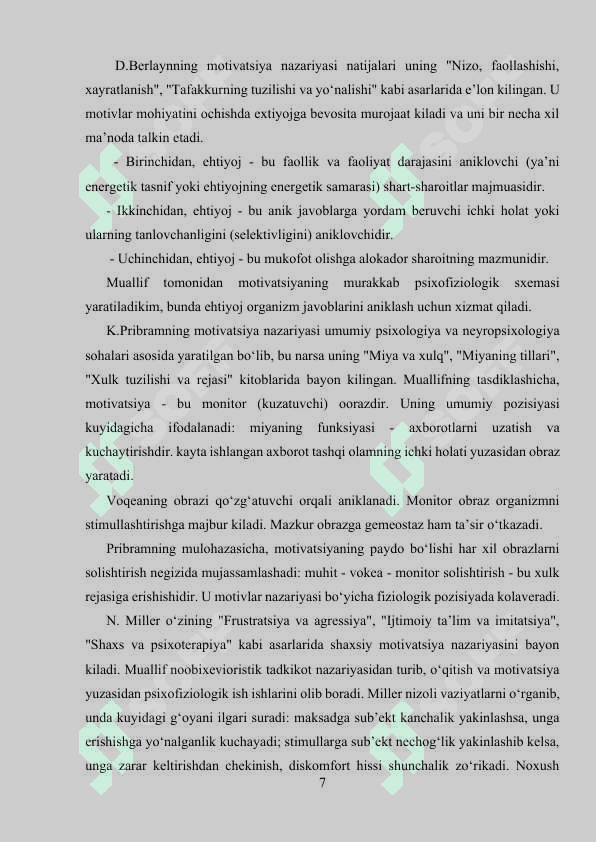 Hokimyat Motivi 7
