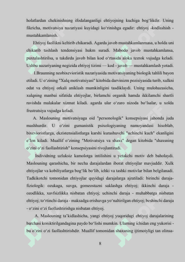 Hokimyat Motivi 8