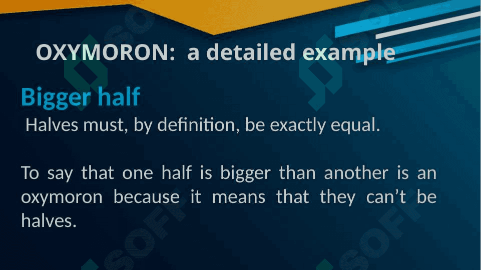 Oxymoron, hyperbole, epithet 3