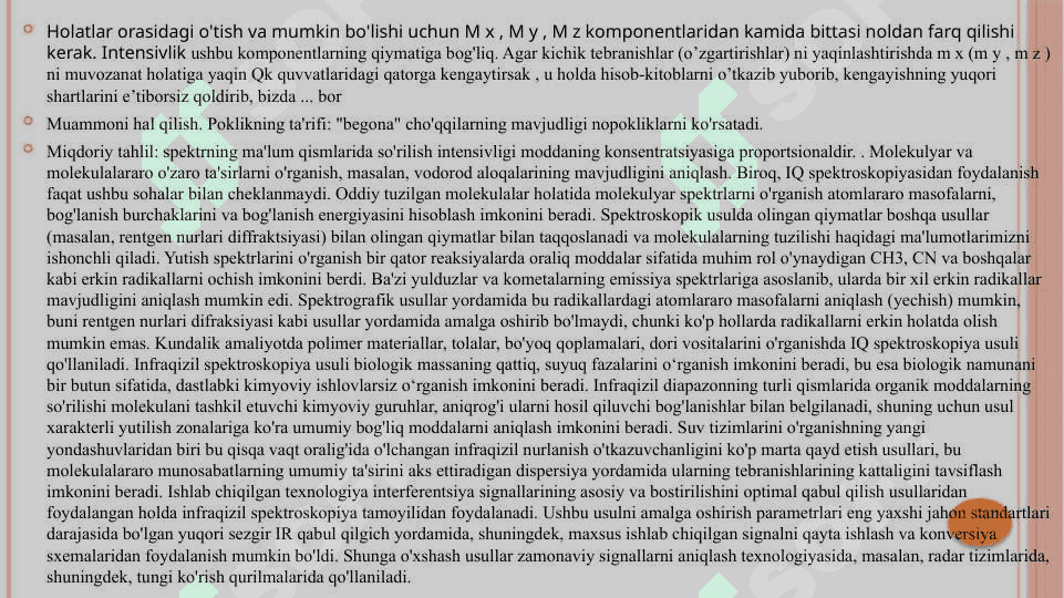 INFRAQIZIL SPEKTROSKOPIYA 8