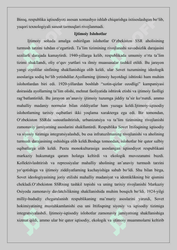 O‘zbekiston SSR tarixi tarixshunosligi masalalari 25 5