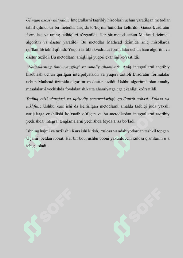 DAVRIY FUNKSIYALARNI INTEGRALLASH KURS ISHI 6