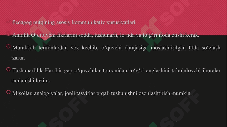PEDAGOG NUTQINING KOMMUNIKATIV XUSUSIYATLARI 6