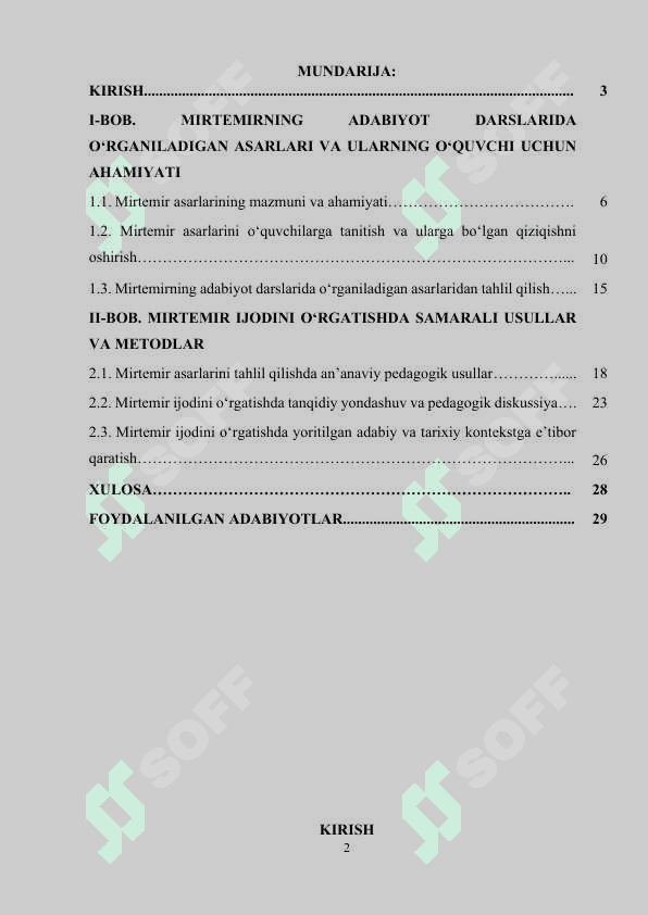 Umumtaʼlim maktablari adabiyot darslarida Mirtemir ijodini oʻrgatish usullari 2