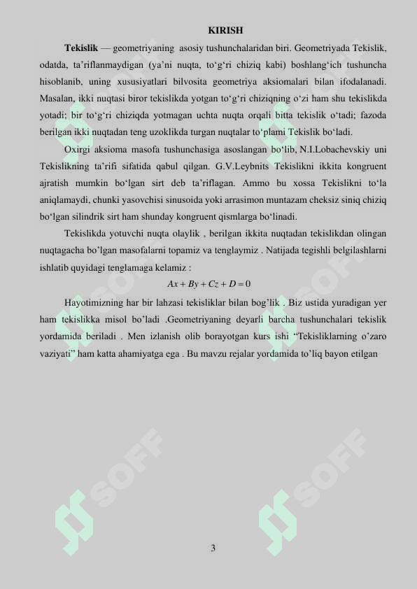 Tekislikda almashtirishlar yordamida funksiya grafigini yasash 2