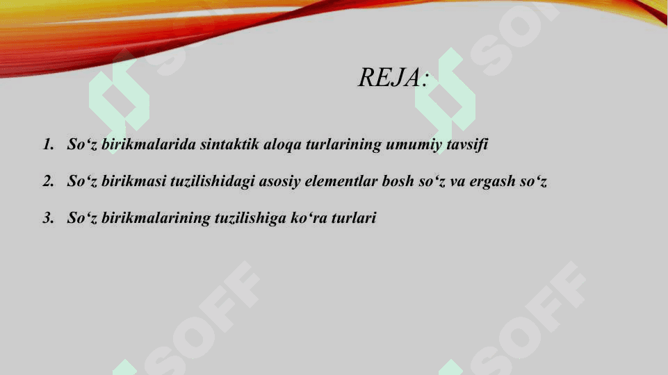 Soʻz birikmalaridagi sintaktik aloqa turlari 2