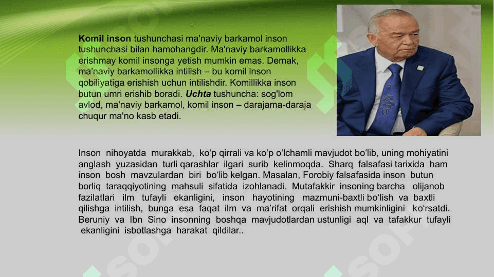 Barkamol inson tushunchasi 2