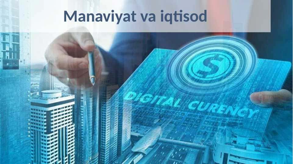 Manaviyat va iqtisod