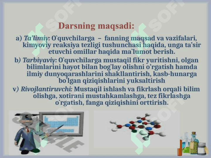 Kimyoviy reaksiya tezligi va unga ta’sir etuvchi omillar 2