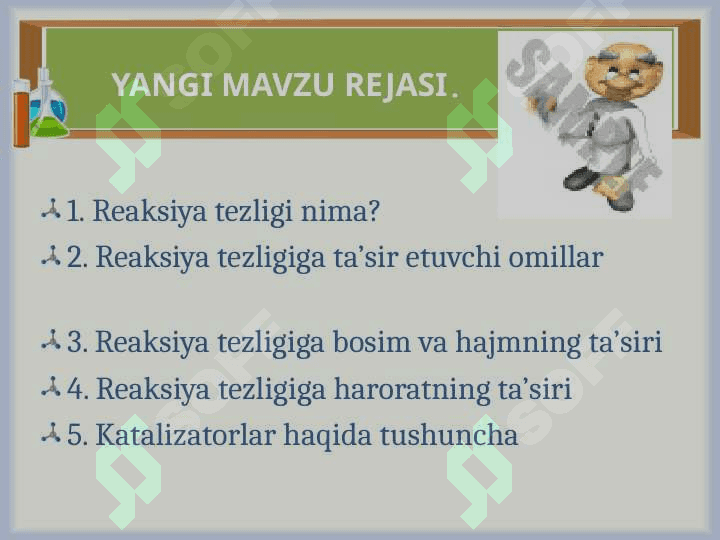Kimyoviy reaksiya tezligi va unga ta’sir etuvchi omillar 3