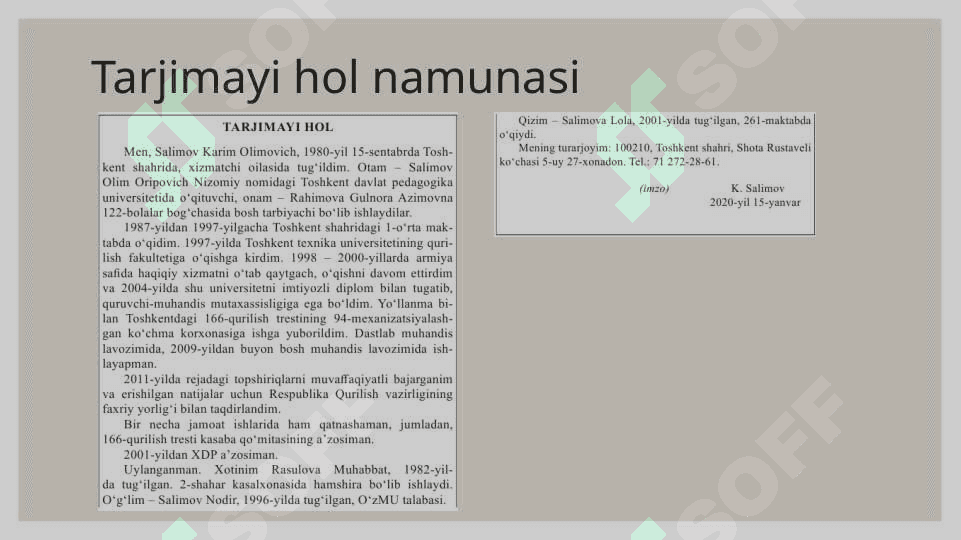 TARJIMAYI HOL 6