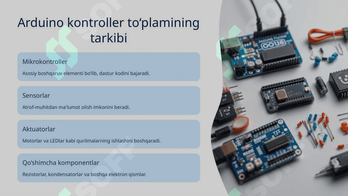 Arduino kontrolleri va uning imkoniyatlari 2