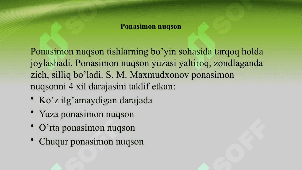 Nokaries kasalliklarni zamonaviy davolash usullari 3