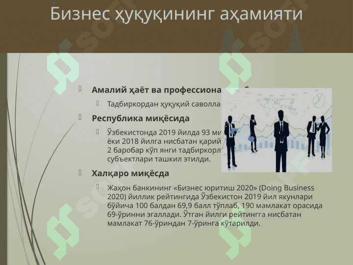 Бизнес ҳуқуқига кириш 4