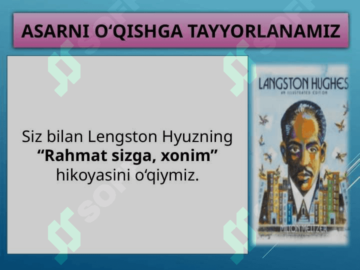 Lengston Hyuz. “Rahmat sizga, xonim” 4