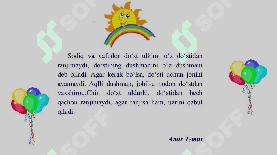 6-sinf tarbiya Do‘stlik va mehr-oqibat 2